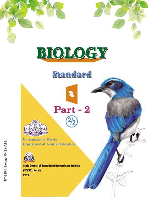 Book cover of Biology Part 2 class 10 - S.C.E.R.T. - Kerala Board