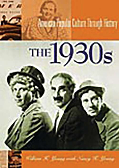 Book cover of The 1930s (American Popular Culture Through History)