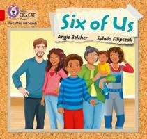 Book cover of Six of us: Band 2a/red A (PDF) (Collins Big Cat Phonics For Letters And Sounds Ser.)