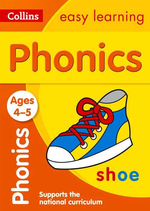 Book cover of Phonics, Ages 4-5 (PDF) (Collins Easy Learning Preschool Ser.)