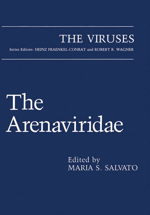 Book cover of The Arenaviridae (1993) (The Viruses)