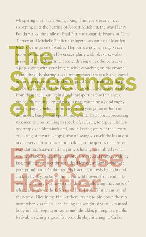 Book cover of The Sweetness of Life
