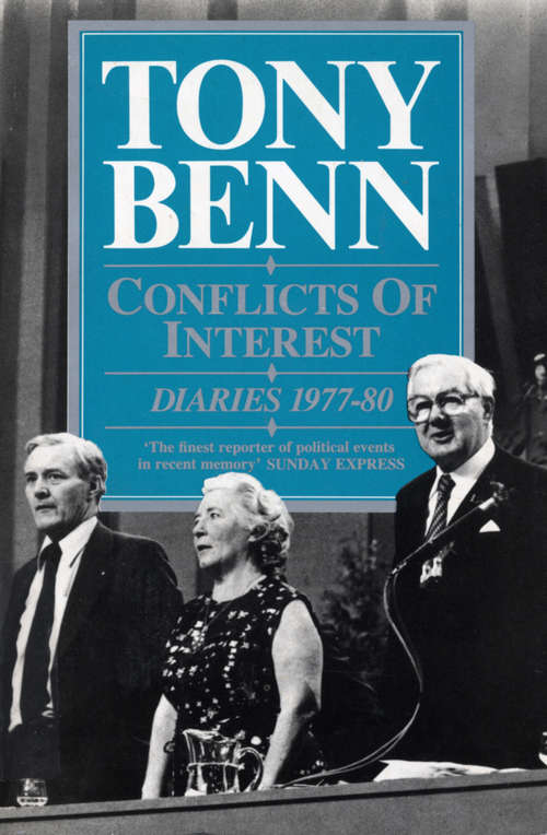 Book cover of Conflicts Of Interest: Diaries 1977-80
