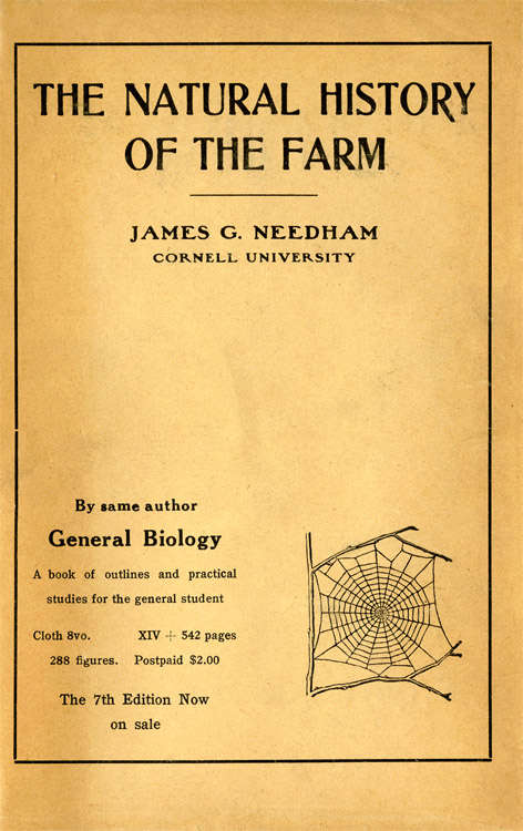 Book cover of Natural History of the Farm: A Guide to the Practical Study of the Sources of Our Living in Wild Nature (second edition)