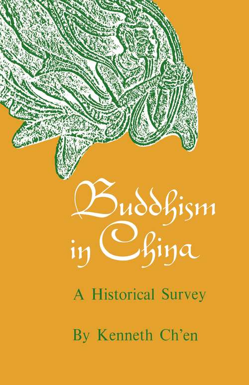 Book cover of Buddhism in China: A Historical Survey
