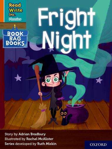 Book cover of Read Write Inc. Phonics Book Bag Books Orange Set 4 Book 3: Fright Night (PDF)