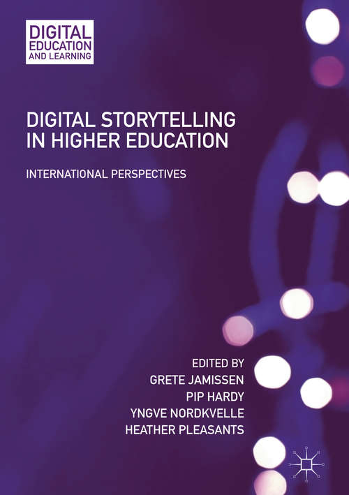Book cover of Digital Storytelling in Higher Education: International Perspectives