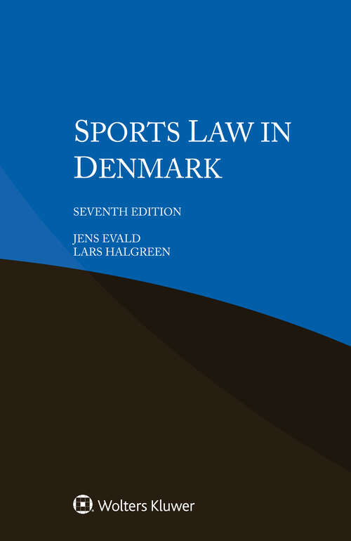 Book cover of Sports Law in Denmark