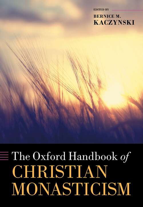 Book cover of The Oxford Handbook of Christian Monasticism (Oxford Handbooks)