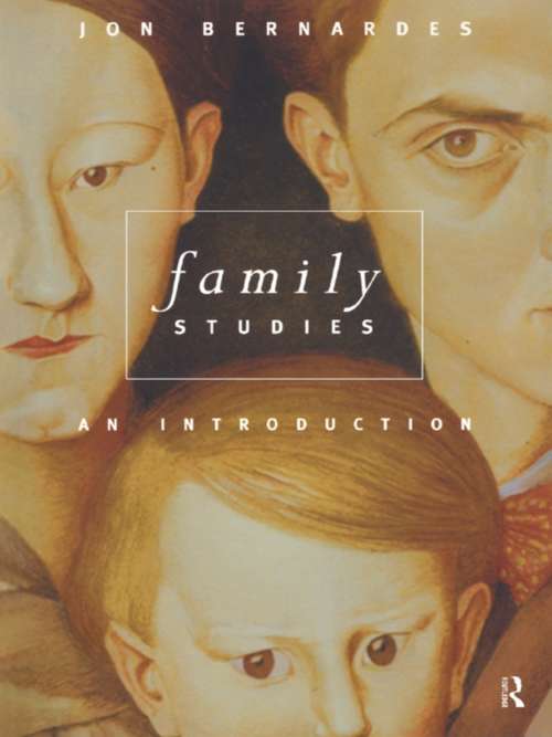 Book cover of Family Studies: An Introduction