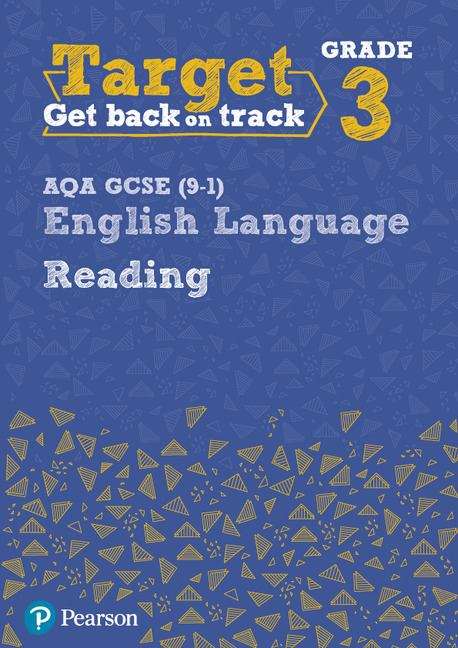 Book cover of Target Grade 3 Reading Aqa Gcse (9-1) English Language Workbook (PDF)