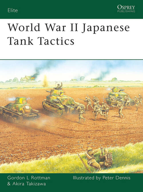 Book cover of World War II Japanese Tank Tactics (Elite #169)