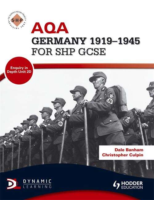Book cover of AQA Germany 1919-1945 for SHP GCSE (PDF)
