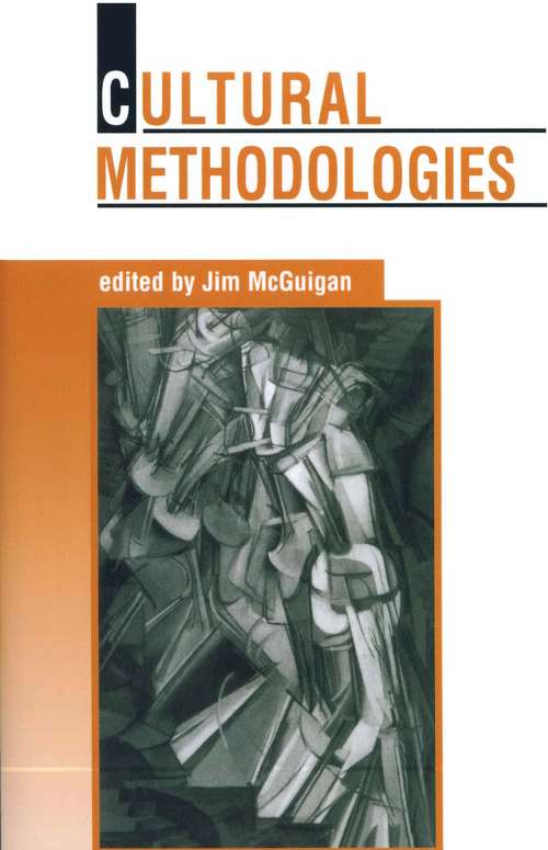 Book cover of Cultural Methodologies (PDF)