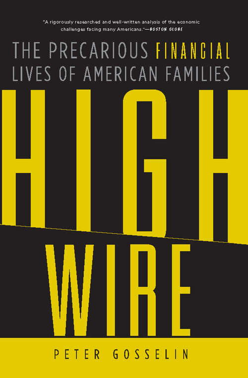 Book cover of High Wire: The Precarious Financial Lives of American Families