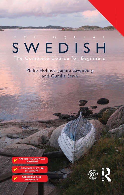 Book cover of Colloquial Swedish: The Complete Course for Beginners (4) (Colloquial Ser.)