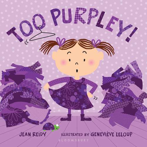 Book cover of Too Purpley!