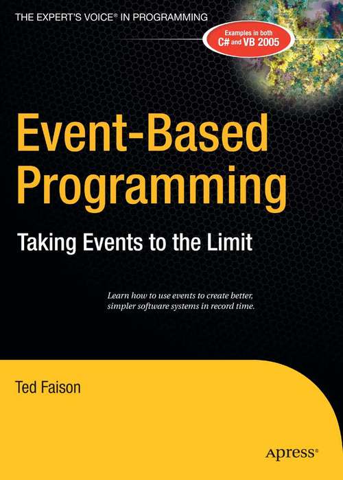 Book cover of Event-Based Programming: Taking Events to the Limit (1st ed.)