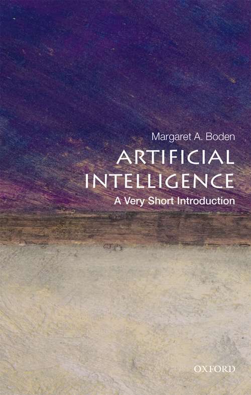 Book cover of Artificial Intelligence: A Very Short Introduction (Very Short Introductions)