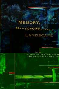 Book cover of Memory, Mourning, Landscape (PDF) (At The Interface / Probing The Boundaries Ser. #71)