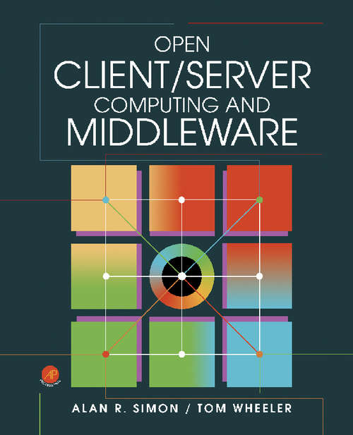 Book cover of Open Client/Server Computing and Middleware