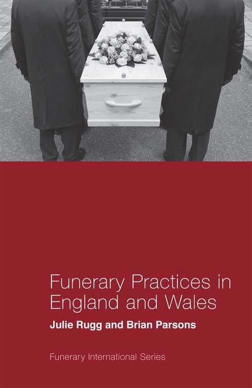 Book cover of Funerary Practices in England and Wales (Funerary International)