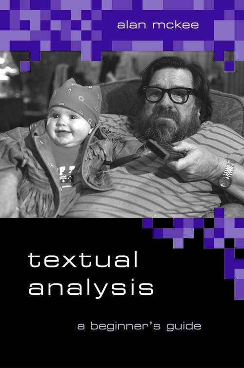 Book cover of Textual Analysis: A Beginner's Guide (PDF)