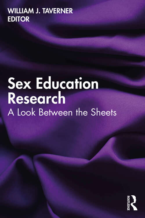 Book cover of Sex Education Research: A Look Between the Sheets