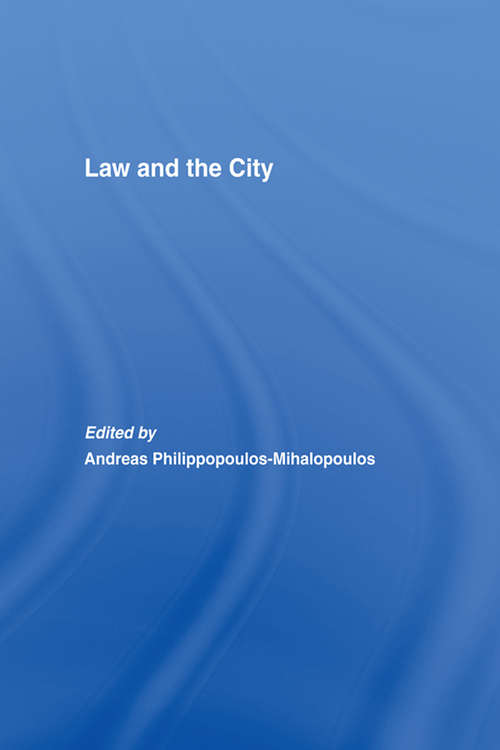 Book cover of Law and the City