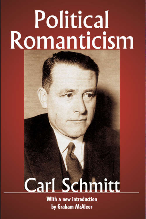 Book cover of Political Romanticism