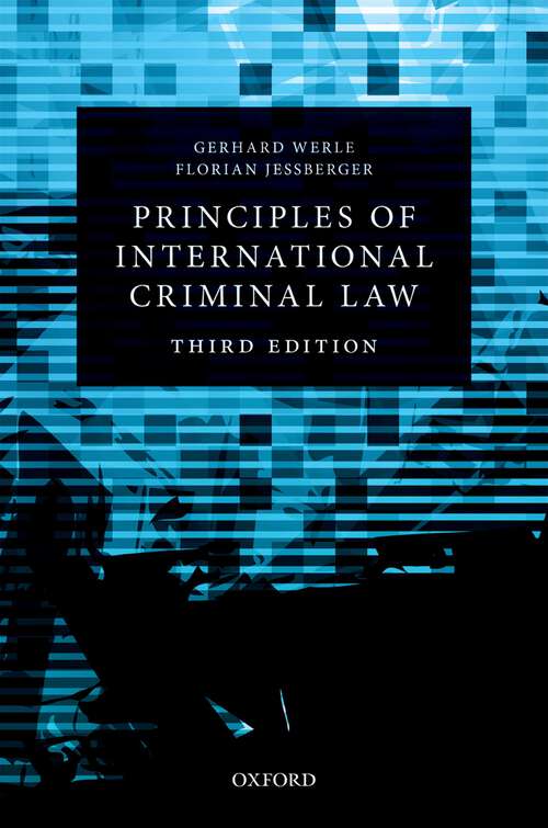 Book cover of Principles of International Criminal Law (2)