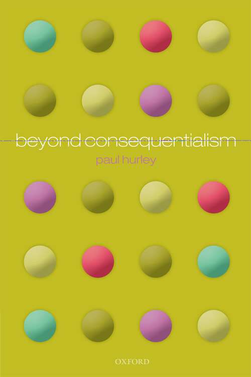 Book cover of Beyond Consequentialism