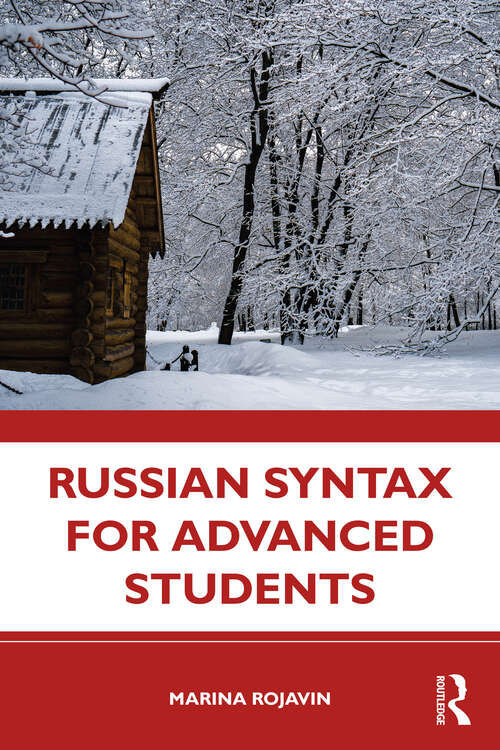 Book cover of Russian Syntax for Advanced Students