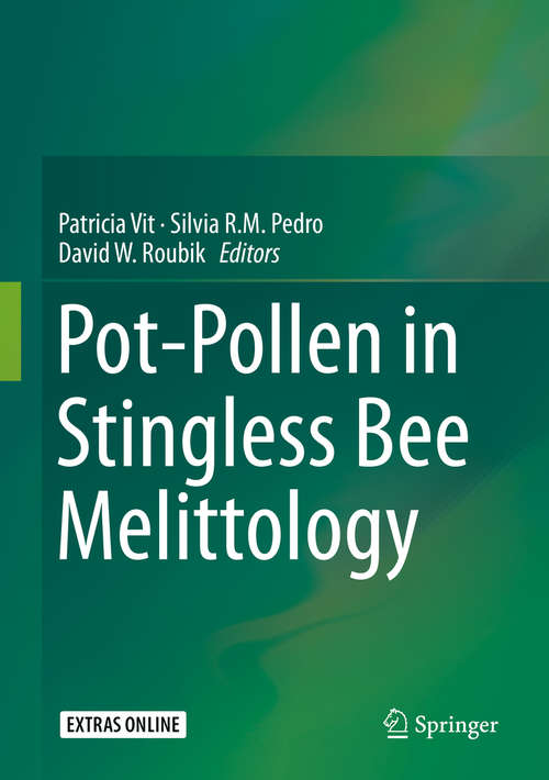 Book cover of Pot-Pollen in Stingless Bee Melittology