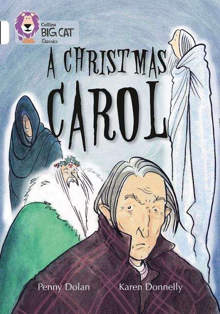 Book cover of Collins Big Cat, Band 10/White: A Christmas Carol (PDF)