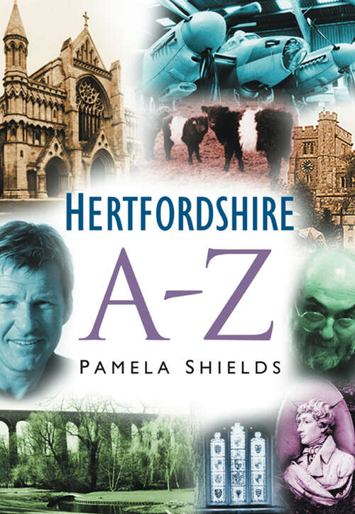 Book cover of Hertfordshire A-Z