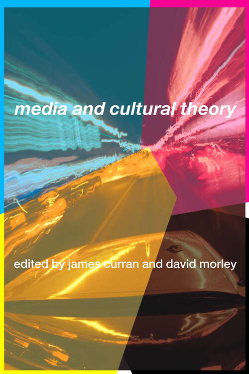 Book cover of Media and Cultural Theory
