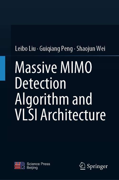 Book cover of Massive MIMO Detection Algorithm and VLSI Architecture (1st ed. 2019)
