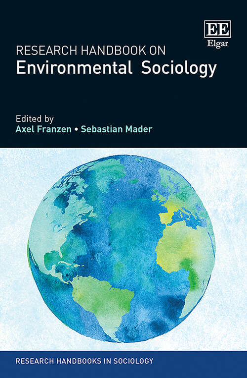 Book cover of Research Handbook on Environmental Sociology (Research Handbooks in Sociology series)