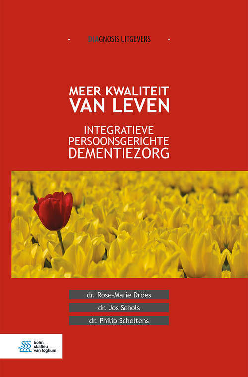 Book cover of Meer kwaliteit van leven: Integratieve persoonsgerichte dementiezorg
