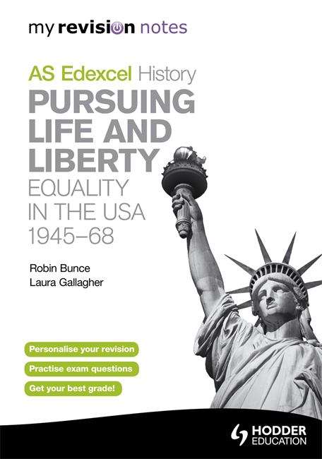Book cover of Edexcel AS History My Revision Notes: Equality in the USA, 1945-68 (PDF)