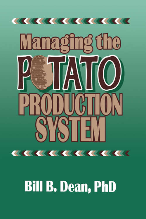 Book cover of Managing the Potato Production System: 0734
