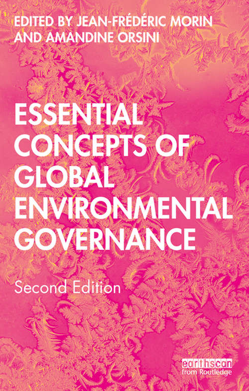 Book cover of Essential Concepts of Global Environmental Governance (2)