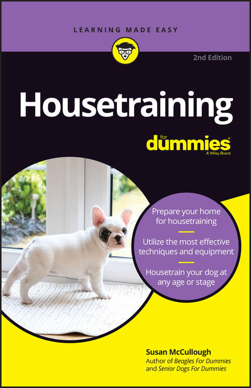 Book cover of Housetraining For Dummies (2)