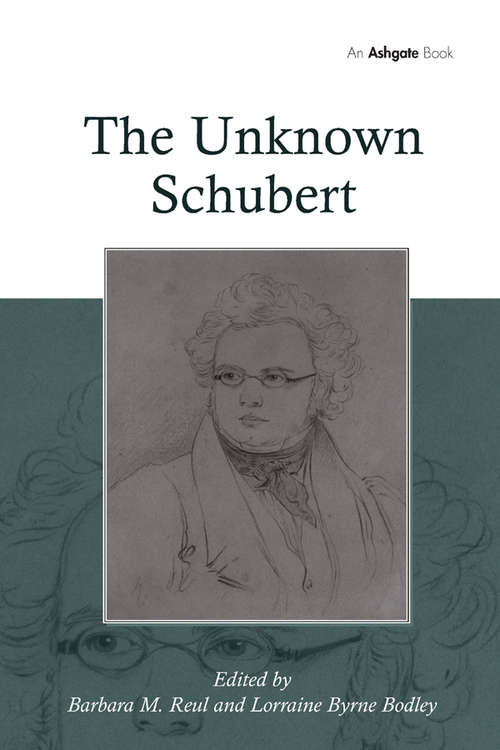 Book cover of The Unknown Schubert