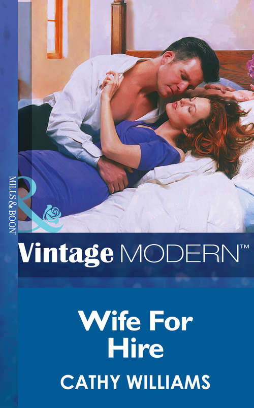 Book cover of Wife For Hire (ePub First edition) (Blackmail Brides #1)