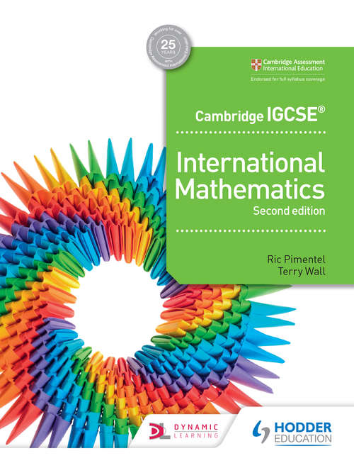 Book cover of Cambridge IGCSE International Mathematics (2nd edition) (PDF)