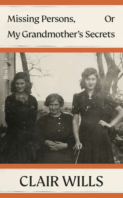 Book cover of Missing Persons, Or My Grandmother's Secrets