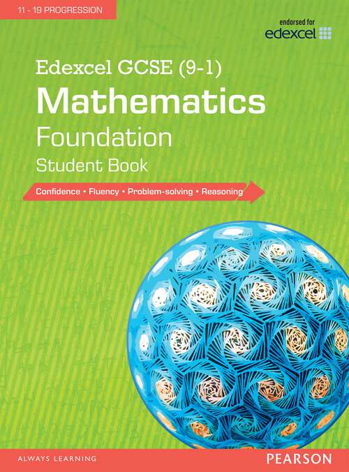 Book cover of Edexcel GCSE: Foundation Student Book (PDF) (Edexcel GCSE Maths 2015)