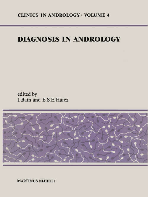 Book cover of Diagnosis in Andrology (1980) (Clinics in Andrology #4)